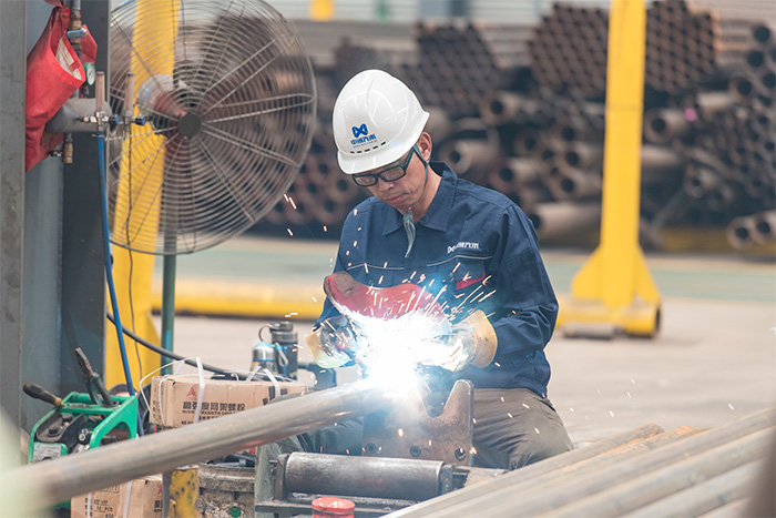 冷水江网架焊接车间
